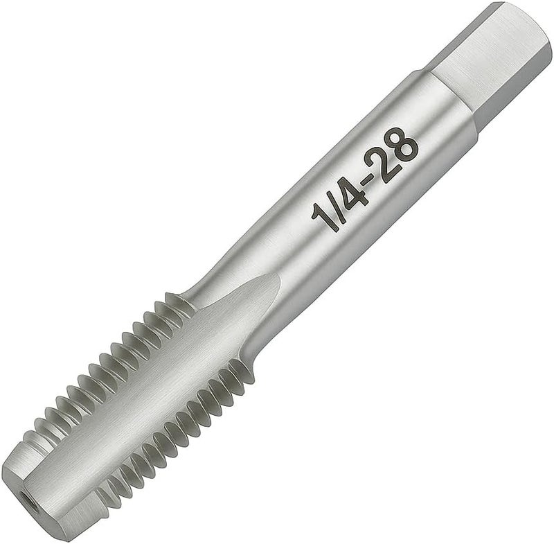Yamesh 1/4"-28 Thread Tap 6542 HSS Thread Maker for Internal Thread Repair and Fabrication - Image 1